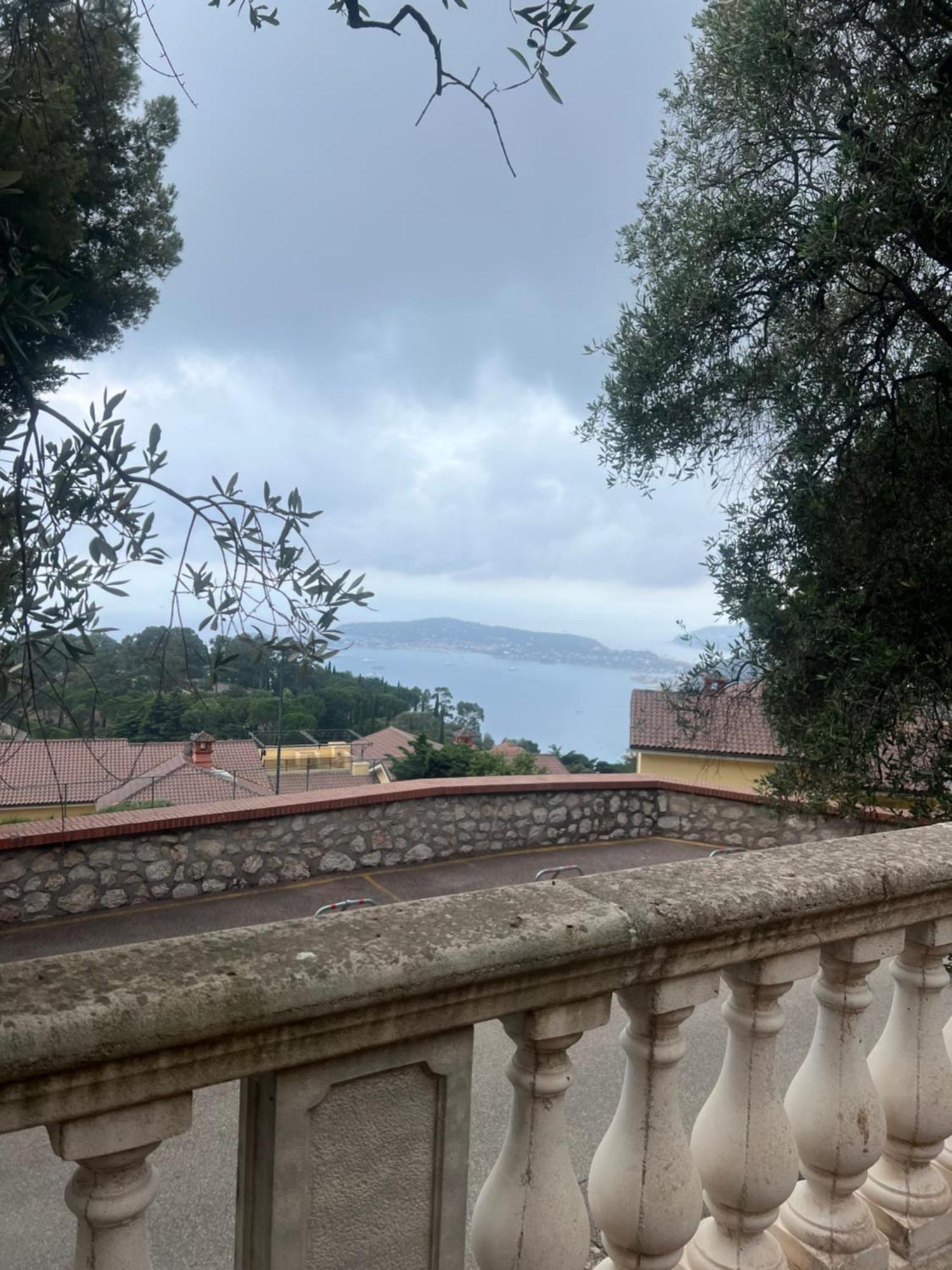 Bas De Villa Vue Mer Eze Village Extérieur photo
