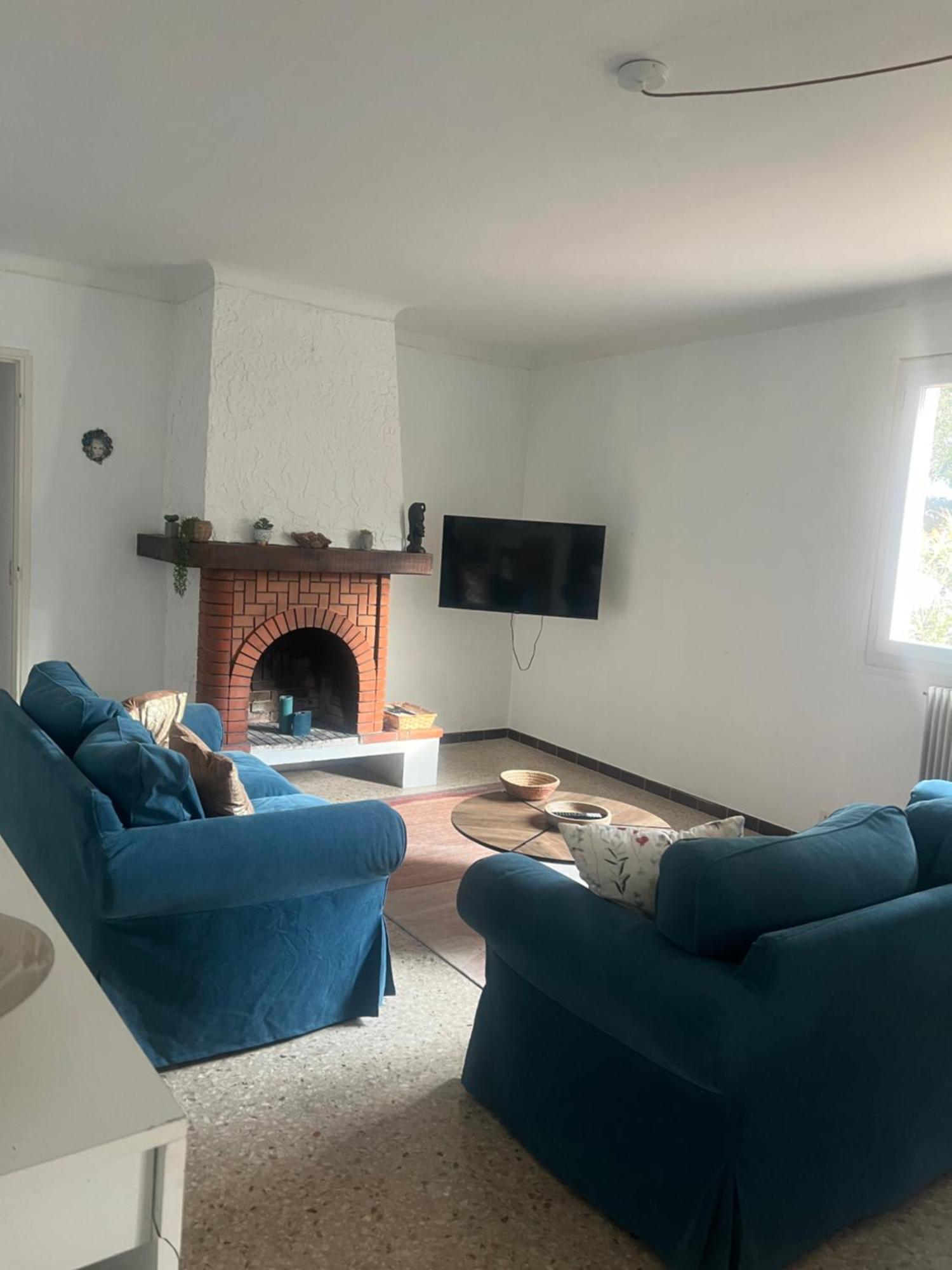 Bas De Villa Vue Mer Eze Village Extérieur photo